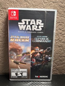 I’m asking$25 for,   Star Wars Racer and Commando Combo for the Nintendo switch. It’s brand new.