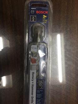 Bosch LBH011 1/2” x 12” drill bit