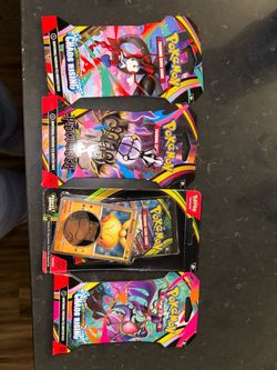 Pokémon TCG Booster Pack Lot of 4