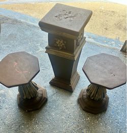Plant Stands, 7 For $70, Or $10 Each