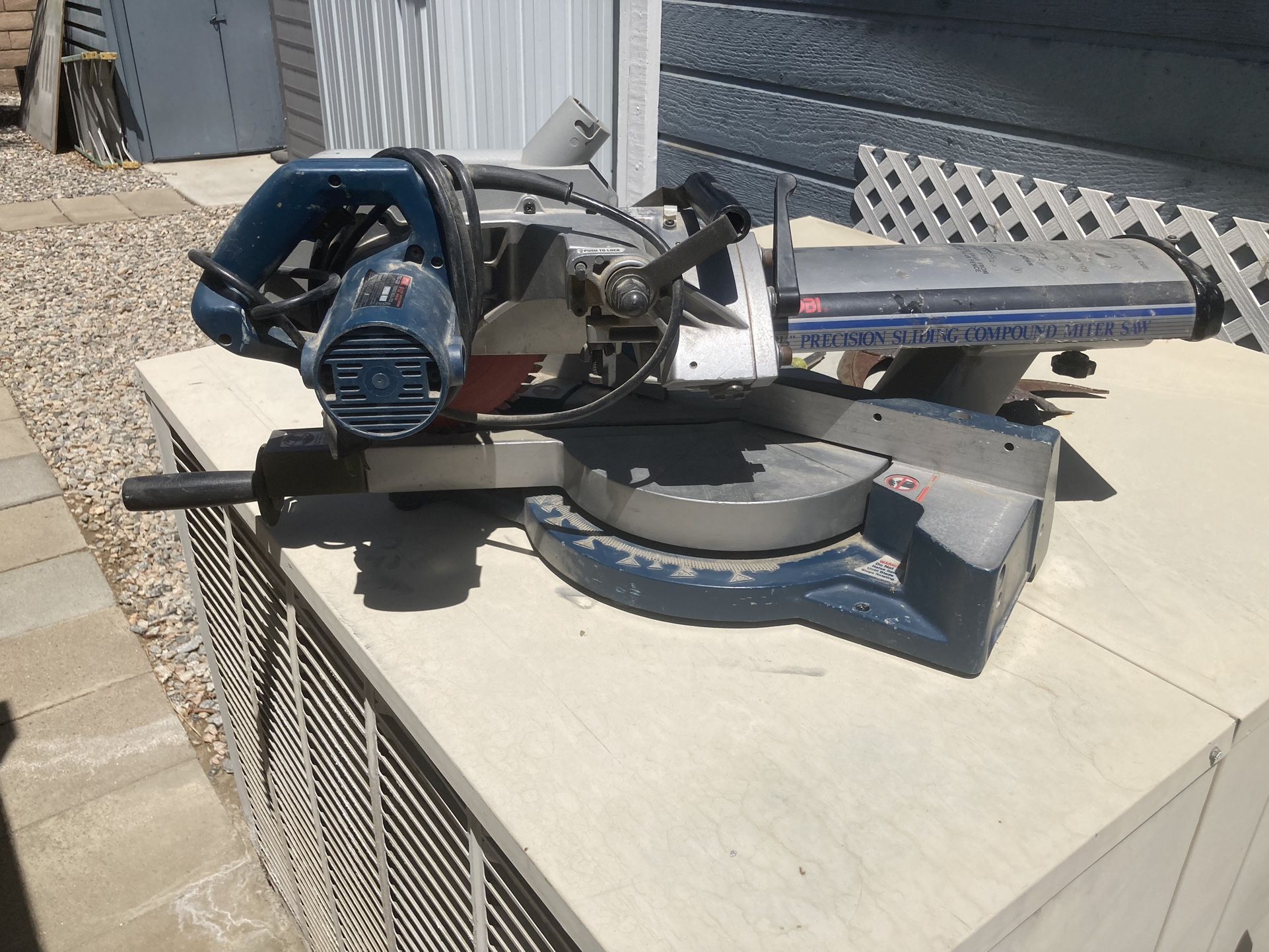 Ryobi TTS-220 8-1/2” Sliding Compound Saw