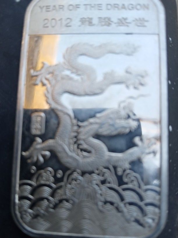 31gram Pure Silver Dragon