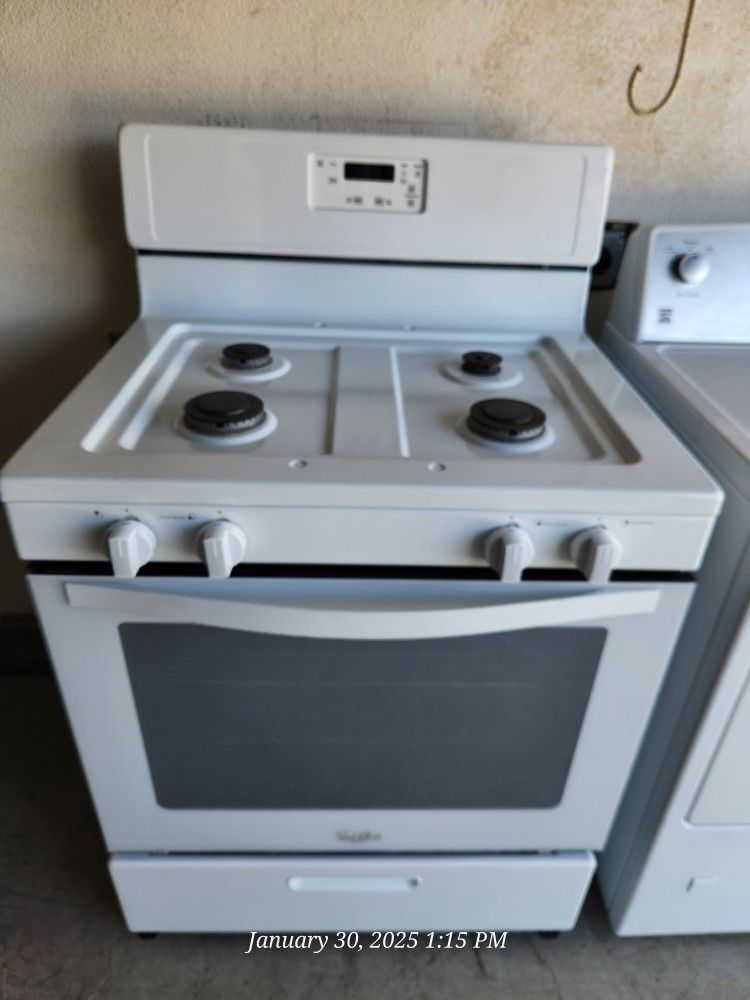 Whirlpool Gas Range Oven 90-day Warranty