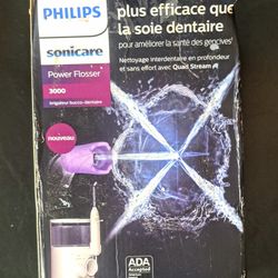 Philips Sonicare Power Flosser 3000 Series New Open Box