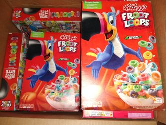 Froot loop's cereal Dec 2019 2.00 ea