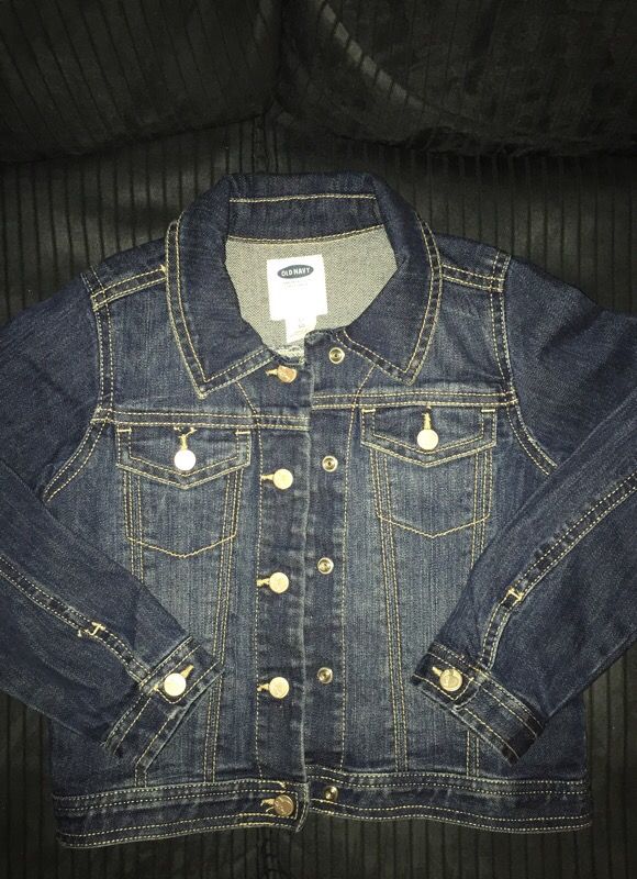 Old Navy girls' denim jacket, size 5T