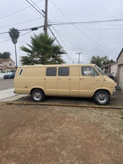 1977 Dodge B200 Camper Van