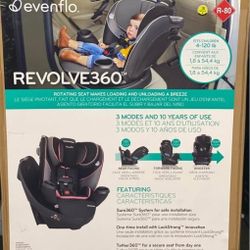Evenflo Revolve360 Rotating All-In-One Car Seat 