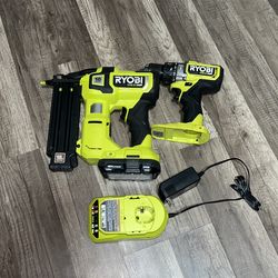 RYOBI 18V HP BRUSHLESS 18GA BRAD NAILER