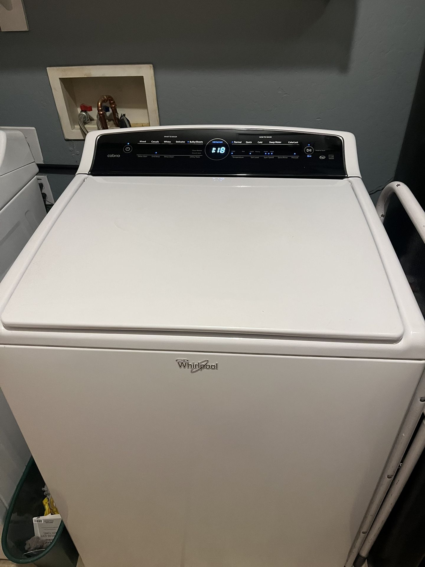 Whirlpool Cabrio Washer