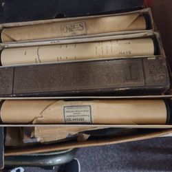 Vintage Player Piano Reels 