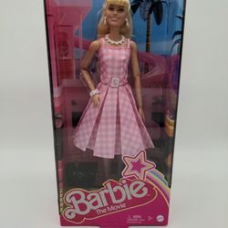 Barbie: The Movie Collectible Doll Margot Robbie In Pink Gingham Dress for  Sale in Irwindale, CA - OfferUp