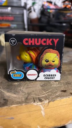 Mini Tubbz Scarred Chucky Duck Figure