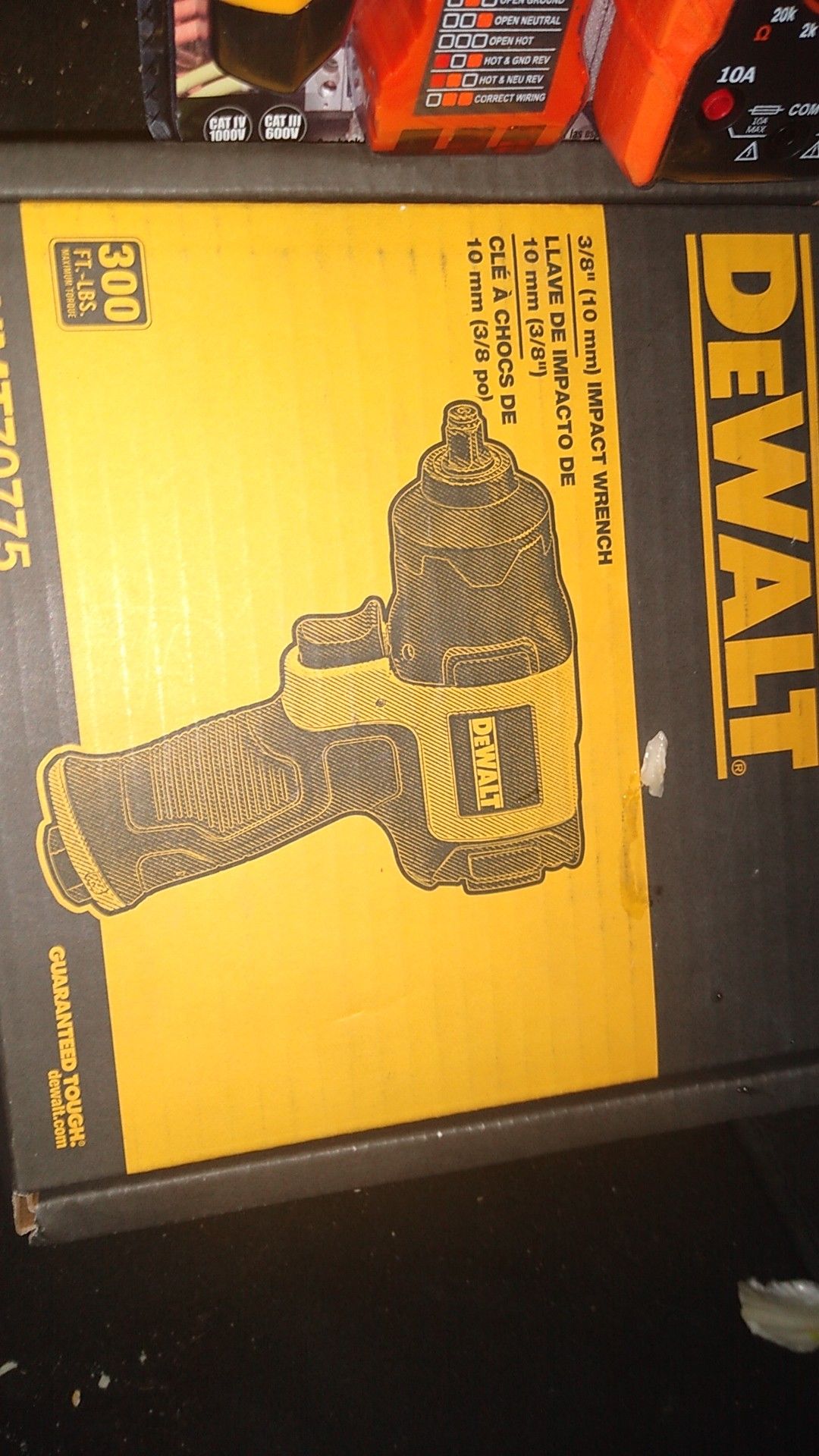 DeWalt3/8, 10 mm impact wrench