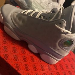 Jordan 13 Wolf Grey Deadly Pink