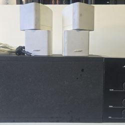 Bose Acoustimass 3 Series II Speaker System, Subwoofer & Cubes and Wires  