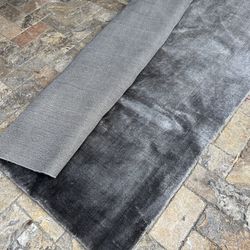 CB2 Grey 8 by 10 Shimmer Rug-Excellent Condition