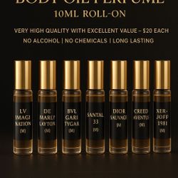 LUXURY BODY OIL PERFUME 