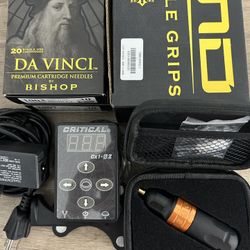 $600 BISHOP POWER WAND TATTOO KIT + FREE ITEMS