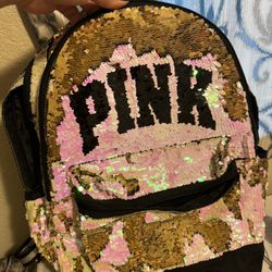 Pink Backpack Victoria Secret