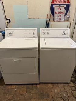 Washer and dryer