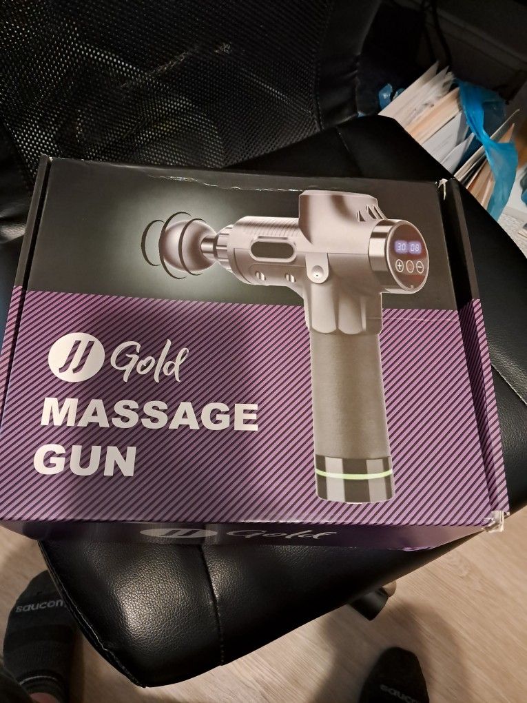 JJ Gold Massage Gun