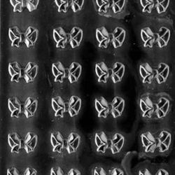 6 Grandmama's Goodies M082 Bite Size Bows Chocolate Candy Soap Mold with Exclusive Molding Instructions