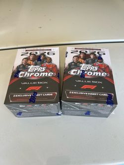 2026 Topps Chrome Formula 1 Racing Blaster Box