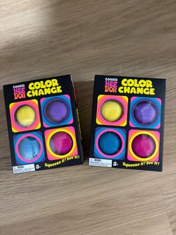 Needoh teenie color change 4 pack AUTHENTIC