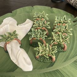 Placemats And Napkin Rings