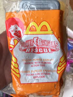 Yellow McDonald's power ranger