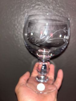 Princess house glass cups very