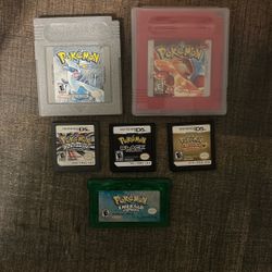 Vintage Pokemon Games (authentic Tested+working)