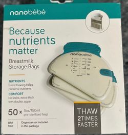Baby Bottles, Nursing Pads And Milk Storage