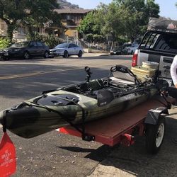 Angler Kayak In Hunter Camo
