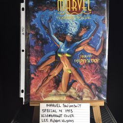 Marvel Swimsuit Special For 1995 Hildebrandt Cover Lee Adam Hushes 