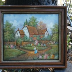 C. Manning Original Oil Painting