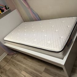 FREE Twin Size Mattress W/ Ikea Frame