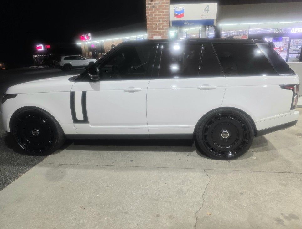 Four 24inch OEM RANGE ROVER RIMS