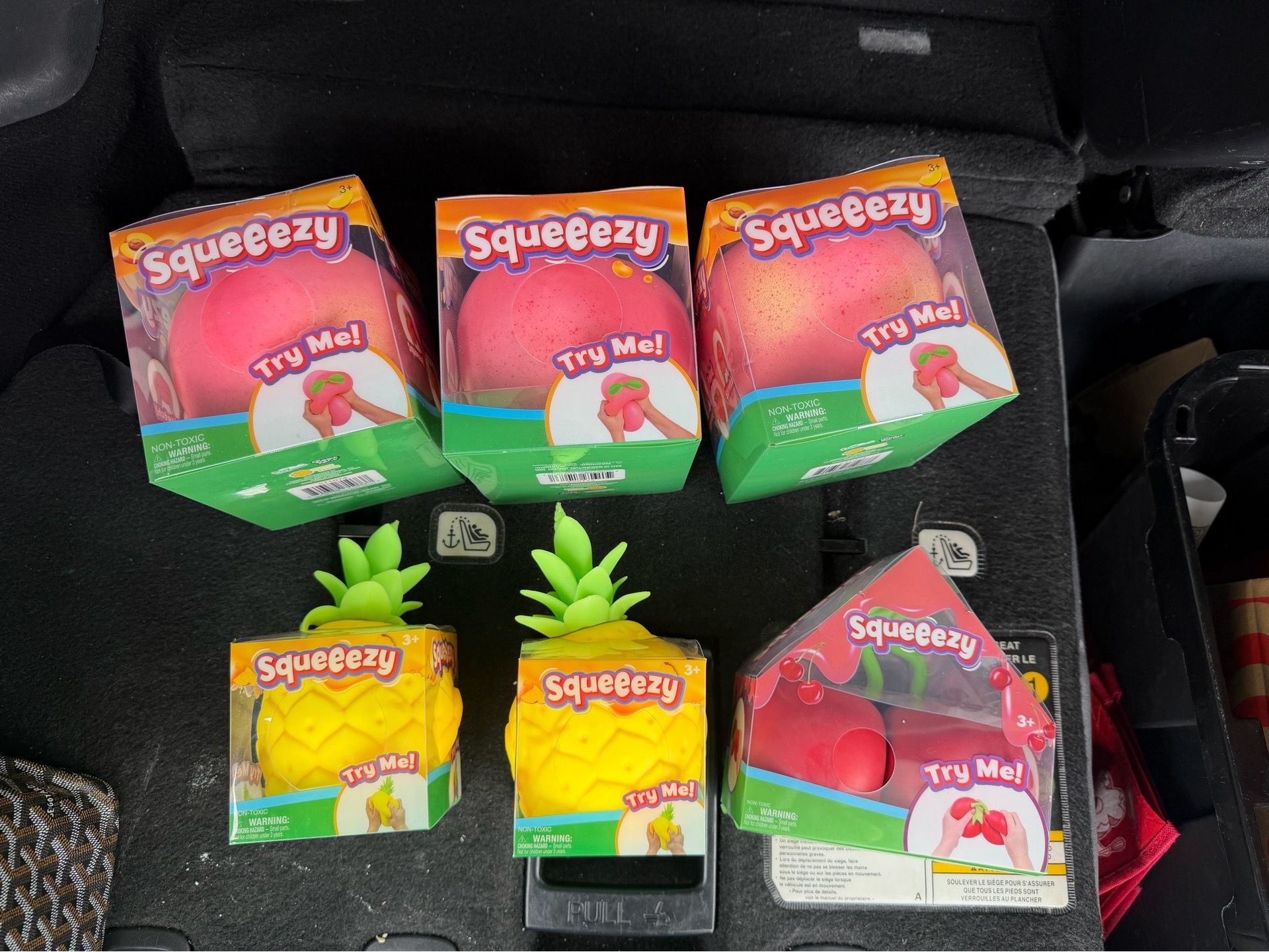 Squishy cherry pineapple peach