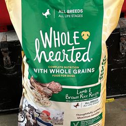 FREE - 30lb Bag Of Wholehearted Dog Food