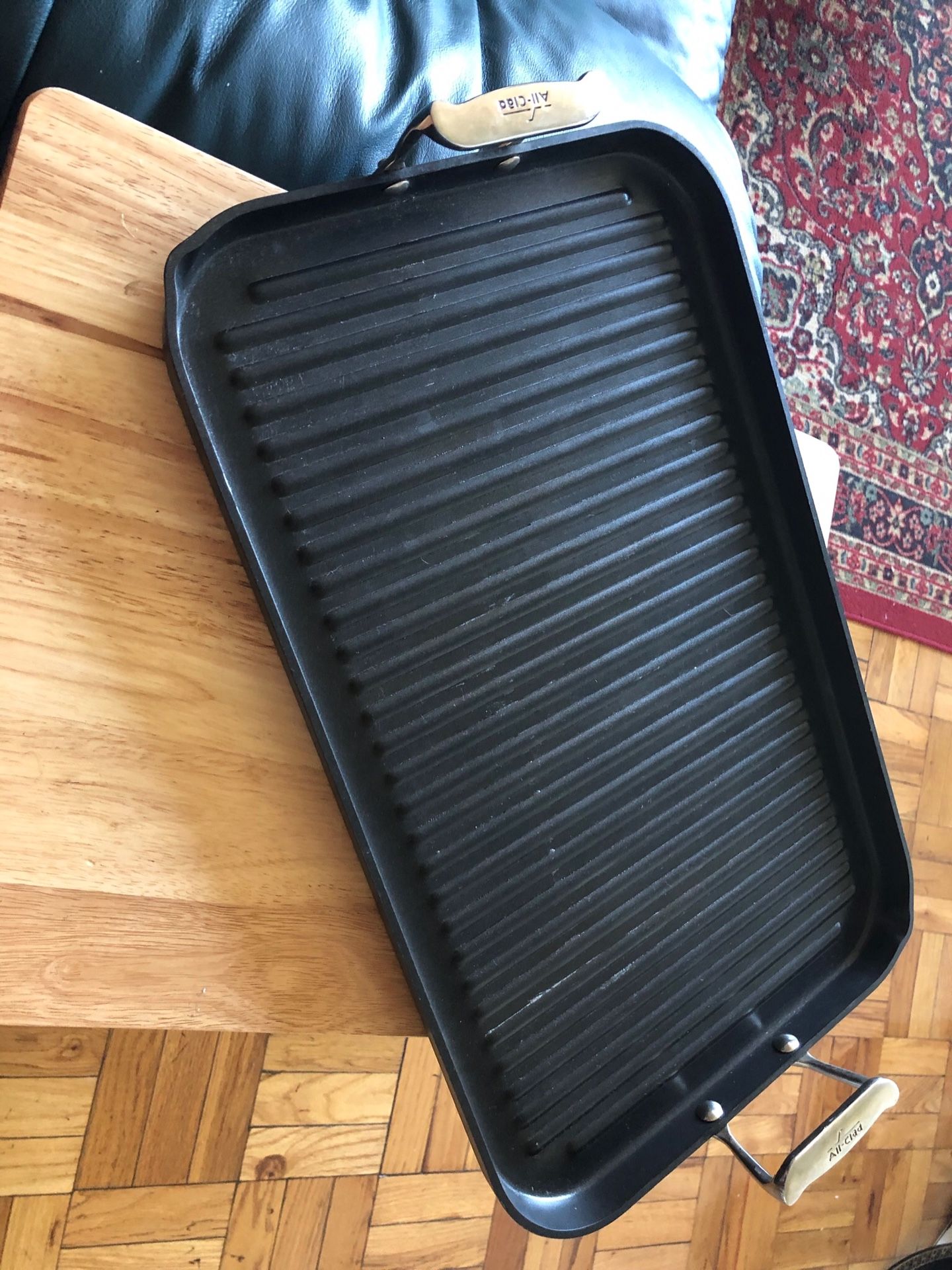 All-clad non-stick grill pan