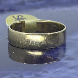 $475 Yellow Gold Ring Band