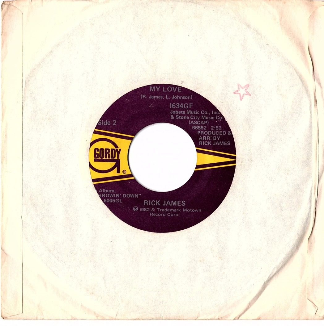 RICK JAMES - My Love / Hard to Get