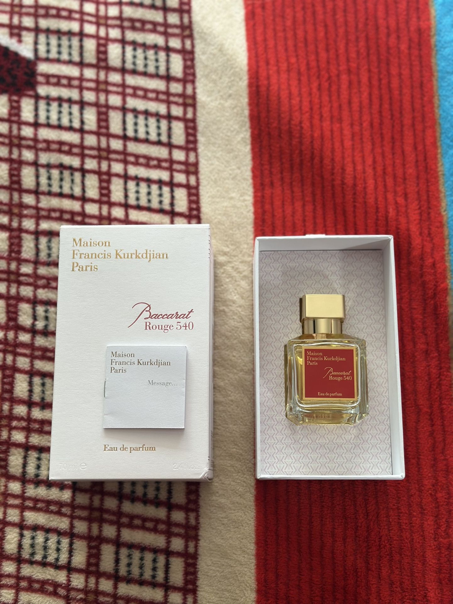 Baccarat Rouge 540 2.4oz 70ml Brand New  