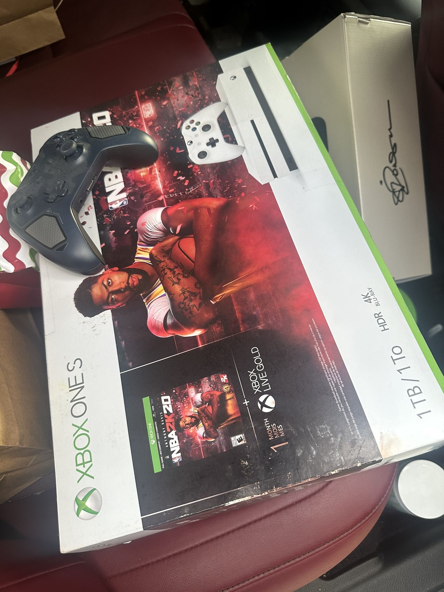Xbox One And Controller As Well As Turtle Headset Slightly Used