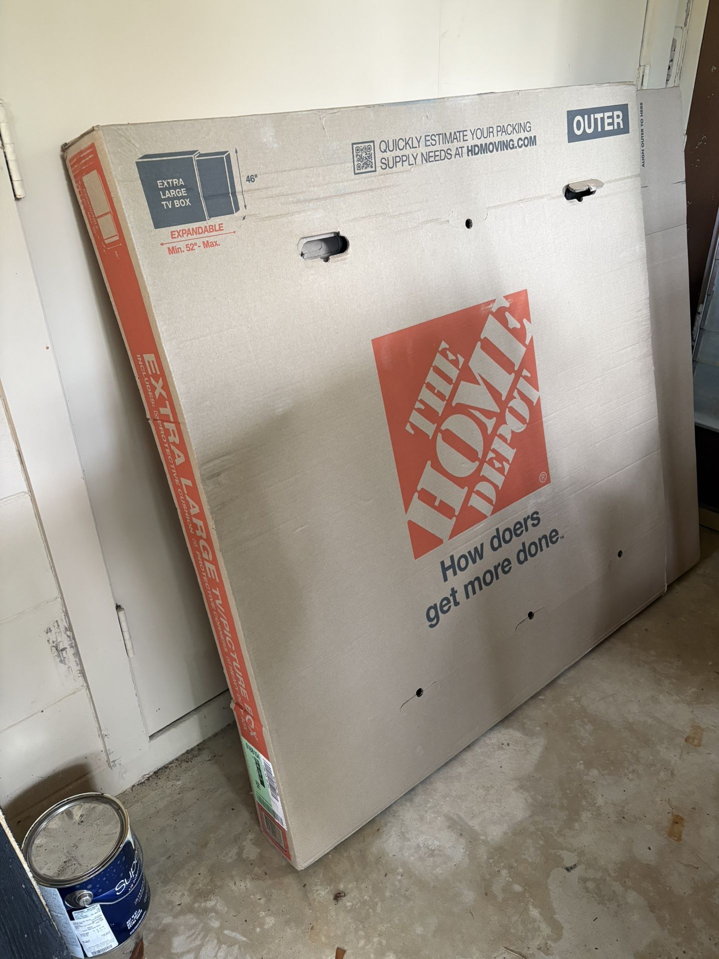 FREE! TV Moving Box