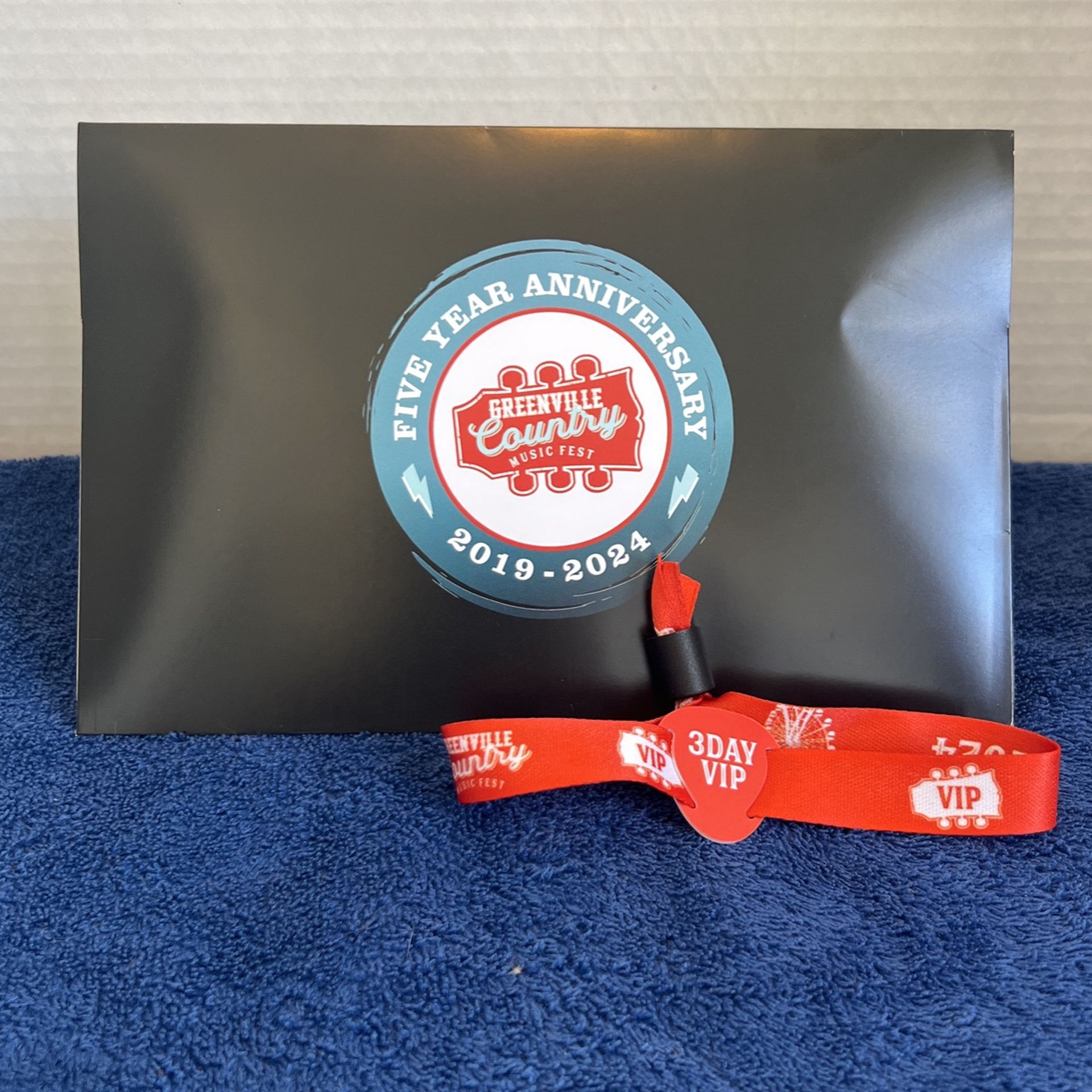 Greenville Country Music Fest VIP 3 Day Pass 10/18-10/20/24