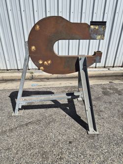 24" C Frame Machine Heavy Duty Solid Steel Tool Tools Tooling Custom English Wheel Riveter Garage Hotrod Custom Shop