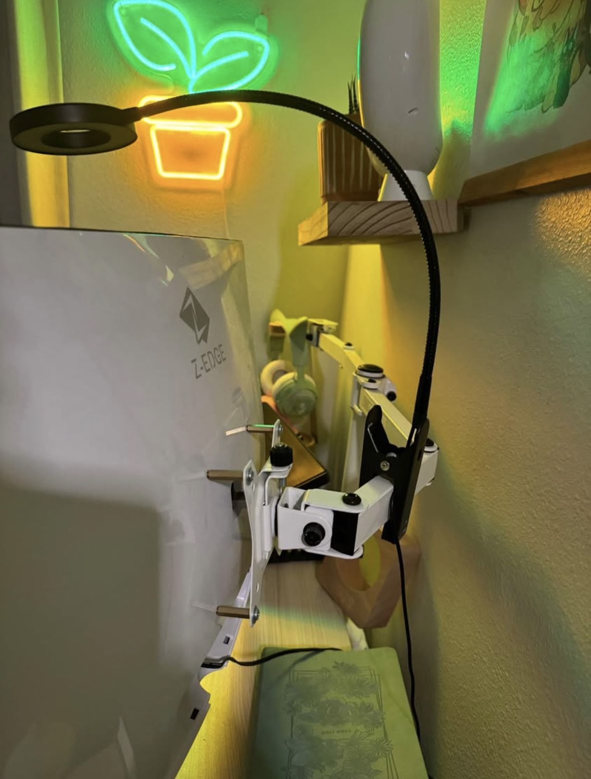 Two Monitor Arms